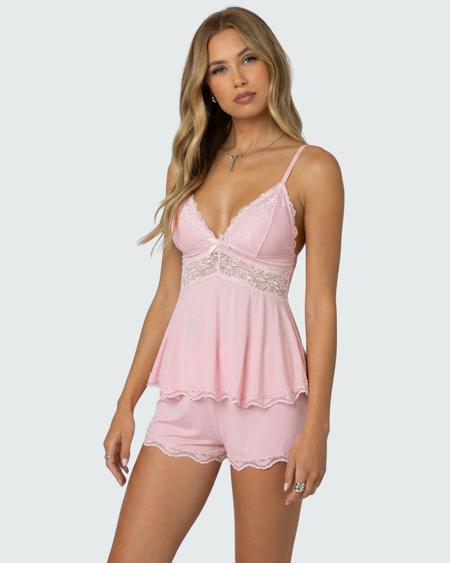 Sophia Lace Sleepwear Set