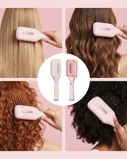 Red Light Hair Scalp Oil Brush